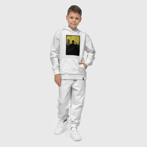 Детский костюм с толстовкой хлопок Deus Ex MD, цвет белый - фото 3