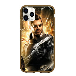 Чехол для iPhone 11 Pro Max матовый Adam Jensen