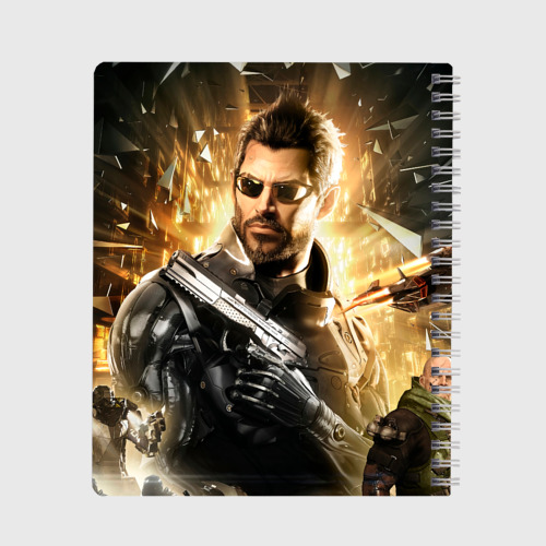 Тетрадь Adam Jensen, цвет клетка - фото 2