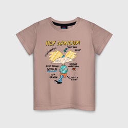 Детская футболка хлопок Эй, Арнольд Hey Arnold