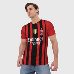 Мужская футболка 3D Ибрагимович Милан 2021-2022 - фото 2