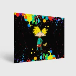 Холст прямоугольный Эй, Арнольд! Hey, Arnold
