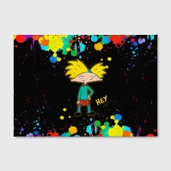 Холст прямоугольный Эй, Арнольд! Hey, Arnold - фото 2