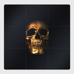 Магнитный плакат 3Х3 Golden Skull