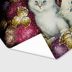 Бумага для упаковки 3D Два котенка - фото 2