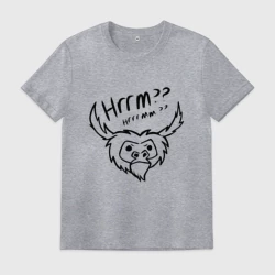 Мужская футболка хлопок Hrrm??