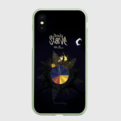 Чехол для iPhone XS Max матовый Двигайся и не голодай