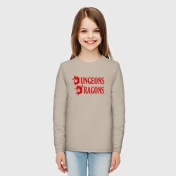 Детский лонгслив хлопок Dungeons and Dragons Драконы - фото 2