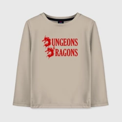 Детский лонгслив хлопок Dungeons and Dragons Драконы