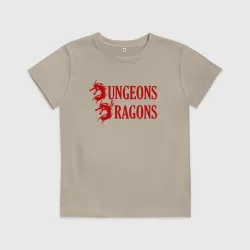 Детская футболка хлопок Dungeons and Dragons Драконы