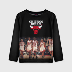 Детский лонгслив 3D Chicago bulls [3]