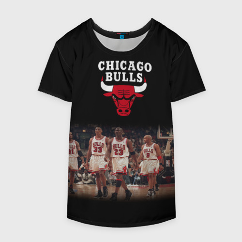 Накидка на куртку 3D Chicago bulls [3], цвет 3D печать - фото 4