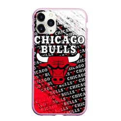 Чехол для iPhone 11 Pro Max матовый Chicago bulls [6]