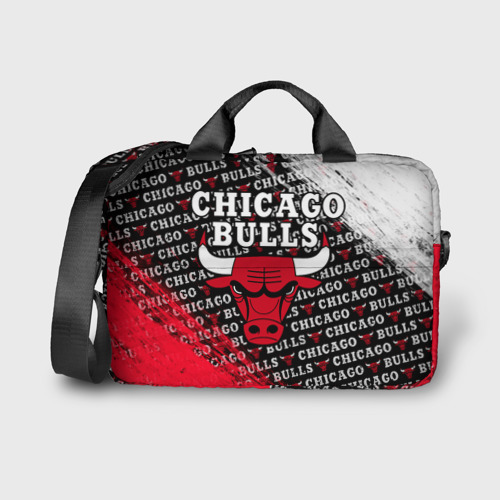 Сумка для ноутбука 3D Chicago bulls [6], цвет 3D печать