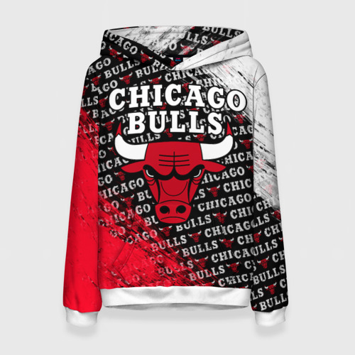 Женская толстовка 3D Chicago bulls [6], цвет 3D печать