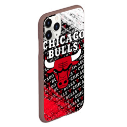 Чехол для iPhone 11 Pro матовый Chicago bulls [6] - фото 2