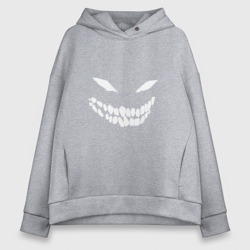 Женское светящееся худи Улыбка демона Disturbed