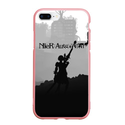 Чехол для iPhone 7Plus/8 Plus матовый Nier Automata