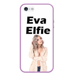 Чехол для iPhone 5/5S матовый Eva Elfie