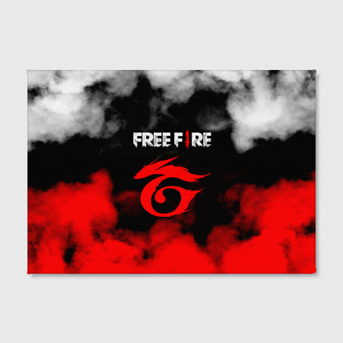 Холст прямоугольный Garena free fire Гарена Фри фаер, цвет 3D печать - фото 2