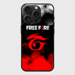 Чехол силиконовый для Apple iPhone 15 Pro матовый Garena free fire Гарена Фри фаер