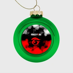 Ёлочный шар стеклянный/пластиковый Garena free fire Гарена Фри фаер