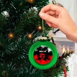 Ёлочный шар стеклянный/пластиковый Garena free fire Гарена Фри фаер - фото 2