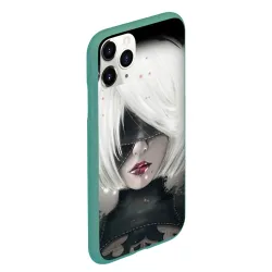 Чехол для iPhone 11 Pro Max матовый YoRHa Nier - фото 2