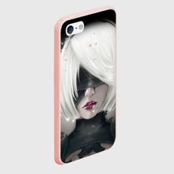 Чехол для iPhone 5/5S матовый YoRHa Nier - фото 2