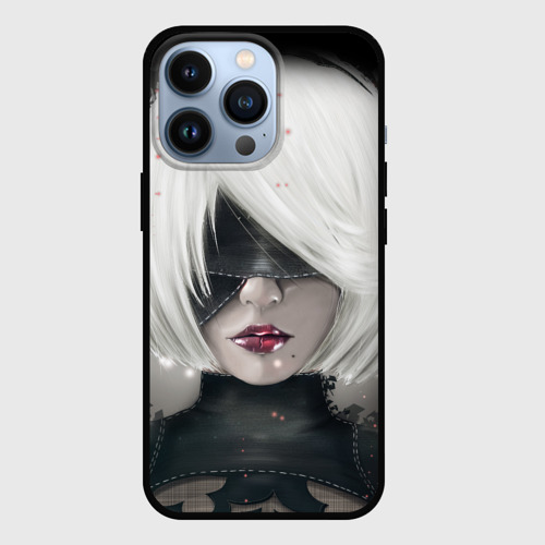 Чехол для iPhone 13 Pro YoRHa Nier, цвет черный