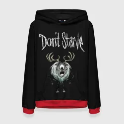 Женская толстовка 3D Циклоп-олень