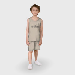 Детская пижама с шортами хлопок Стопроцентная шесть бифало - фото 2