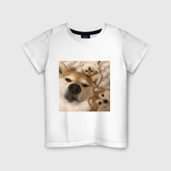 Детская футболка хлопок Мем про собак
