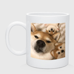Кружка керамическая Мем про собак