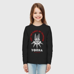Детский лонгслив хлопок YoRHa, Nier: Automata - фото 2