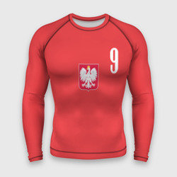 Мужской рашгард 3D Lewandowski Poland 9