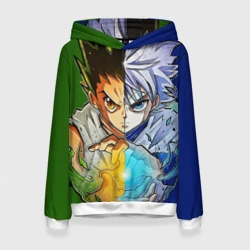 Женская толстовка 3D Киллуа золдик и Гон хантер