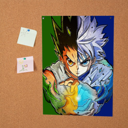 Постер Киллуа золдик и Гон хантер - фото 2