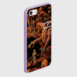 Чехол для iPhone 5/5S матовый Dungeons and Dragons Схватка - фото 2