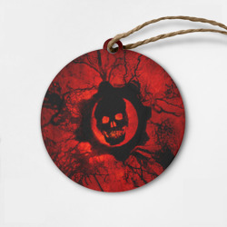 Деревянная игрушка круг Gears of hart