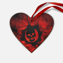 Деревянная игрушка Сердце Gears of hart