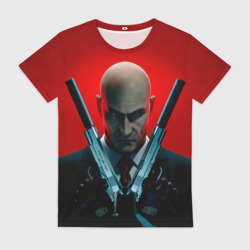 Женская футболка 3D Agent here