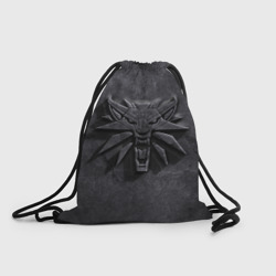 Рюкзак-мешок 3D The Witcher камень лого