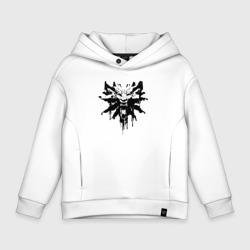 Детское худи Oversize хлопок The Witcher подтеки лого