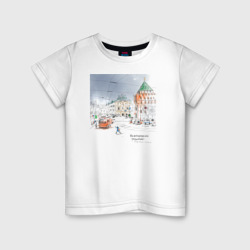 Детская футболка хлопок Нижегородский троллейбус