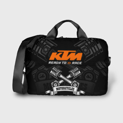 Сумка для ноутбука 3D KTM motorcycles КТМ мотоциклы