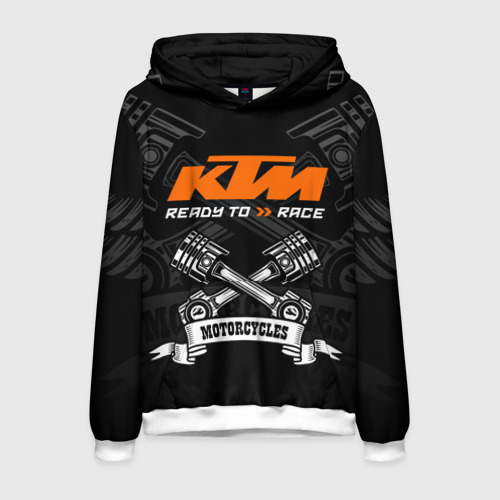 Мужская толстовка 3D KTM motorcycles КТМ мотоциклы