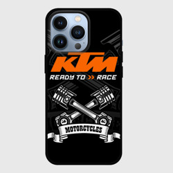 Чехол для iPhone 13 Pro KTM motorcycles КТМ мотоциклы