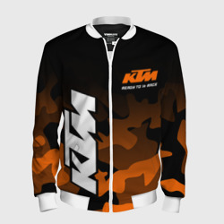 Мужской бомбер 3D KTM motorcycles КТМ мотоцикл