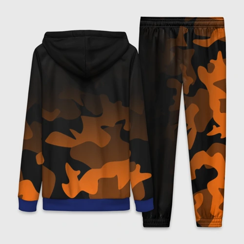 Женский костюм 3D с принтом KTM motorcycles КТМ мотоцикл, вид сзади #1